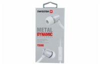 Swissten Sluchátka Earbuds Dynamic Ys500 Stříbrno/Bílé