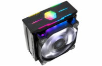 Zalman chladič CPU CNPS10X OPTIMA II BLACK / 120mm RGB ventilátor / heatpipe / PWM / výška 160mm / pro AMD i Intel