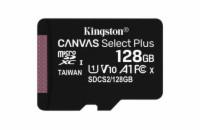 Kingston MicroSDXC karta 128GB Canvas Select Plus 100R A1 C10 - 1 ks