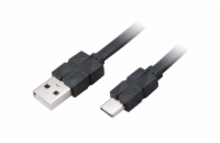 AKASA kabel PROSLIM USB 2.0 Type-C na Type-A, 30cm