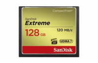 SanDisk Compact Flash Card 128GB Extreme (R:120/W:85 MB/s UDMA7)