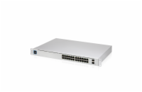 UBNT USW-Pro-24-POE Ubiquiti UniFi Switch Professional 24 PoE - 24x Gbit RJ45, 2x SFP+, 16x PoE 802.3af/at, 8x 802.3bt (PoE budget 400W)