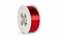 VERBATIM 3D Printer Filament PET-G 1.75mm, 327m, 1kg red transparent