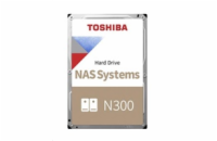TOSHIBA HDD N300 NAS 10TB, SATA III, 7200 rpm, 256MB cache, 3,5", BULK