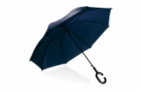 PLATINET poloautomatický deštník, polyester, modrý