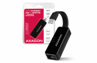 AXAGON ADE-XR, USB 2.0 - Fast Ethernet síťová karta, auto instal, černá