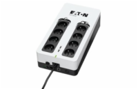 Eaton 3S 850 FR, UPS 850VA / 510W, 8 zásuvek (4 zálohované), USB, 2x USB charge, české zásuvky