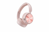 Swissten Bluetooth Stereo Sluchátka Trix Růžové