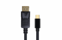 Gembird kábel Mini DisplayPort (M) na DisplayPort (M), 4K/30Hz, 1.8 m, čierny