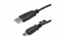 Akyga USB A-MiniB 5-pin 1.0 m/černá  