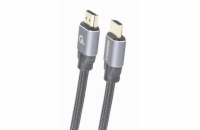 Gembird kabel HDMI High speed (M - M), série promium, Ethernet, pozlacené konektory, 1 m,