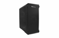 Počítačová skříň Genesis IRID 503 V2/Micro Tower/Transpar./Černá