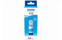 EPSON ink bar 112 EcoTank Pigment Cyan ink bottle