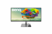 BENQ 34" LED PD3420Q/ IPS/ 21:9/ 3440x1440/ 1000:1/ 5ms/ 2x HDMI/ DP/ USB/ USB-C/ šedý