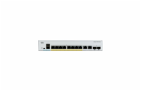 Catalyst C1000-8P-E-2G-L, 8x 10/100/1000 Ethernet PoE+ ports and 67W PoE budget, 2x 1G SFP and RJ-45