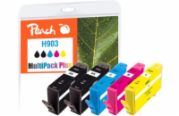 Peach HP No. 903XL, MultiPack Plus, 2x28, 3x12 ml CMYK (320007) PEACH kompatibilní cartridge HP No. 903, Multi-Pack-Plus, 2x bk, 1x c,m,y