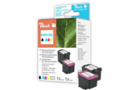 PEACH kompatibilní cartridge HP No 301XL MultiPack, black, color