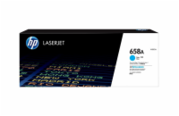 HP 658A Cyan LaserJet Toner Cartridge (6,000 pages)