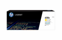 HP 658A Yellow LaserJet Toner Cartridge (6,000 pages)