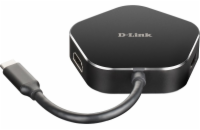 D-Link 4-in-1 USB-C Hub with HDMI and Power Delivery