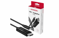 Axagon RVC-DPC AXAGON RVC-DPC, USB-C -> DisplayPort redukce / kabel 1.8m, 4K/60Hz