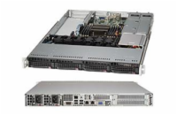 SUPERMICRO CSE-815TQC-R504WB2 SUPERMICRO 1U chassis 4x 3,5" HS SAS/SATA, 2x500W (80PLUS Platinum), WIO, X11