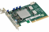 Supermicro AOC-SLG3-2E4T-O Supermicro dual-Port Gen-3 Internal NVMe Host Bus Adapter / retimer (2x Oculink)