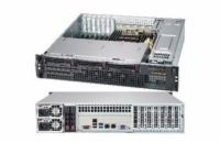 Supermicro CSE-825MBTQC-R802LPB SUPERMICRO 2U short depth chassis 3x 3,5" HS SAS/SATA, DVD, 2x800W (titanium)