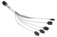 SUPERMICRO Internal MiniSAS HD (SFF-8643) to 4x SATA 20/20/20/20cm Cable with sideband