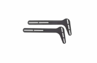 NEDIS univerzální držák pro repro / na soundbar/ nosnost 15 kg/ černý