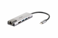 D-Link DUB-M520 5-in-1 USB-C Hub with HDMI/Ethernet and Power Delivery