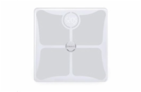 UMAX chytrá váha Smart Scale US10C/ 0,2 – 180 kg/ Bluetooth 4.0/ 14 tělesných parametrů/ čeština/ bílá