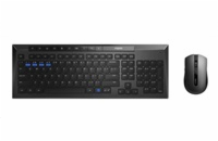 RAPOO set klávesnice a myš 8200M Wireless Multi-Mode Optical Mouse and Keyboard Set Black CZ/SK