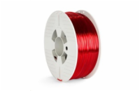 VERBATIM 3D Printer Filament PET-G 2.85mm, 123m, 1kg red transparent
