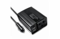 Eurocase PI-150-CARPLUG 12V/230V 150W EUROCASE měnič napětí AC/DC 12V/230V/ 150W/ USB