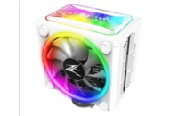 Zalman chladič CPU CNPS16X White / 120 mm ventilátor / 4 heatpipe / RGB / PWM / 165 mm výška / bílý