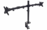 MANHATTAN stolní držák pro 2xLCD, 13" až 32", černý