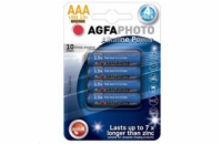 AgfaPhoto Power alkalická batéria 1.5V, LR03/AAA, blister 4ks 