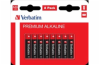 VERBATIM Alkalické baterie AAA, 8 PACK , LR03