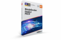 Bitdefender Family pack pro domácnost (15 zařízení) na 1 rok