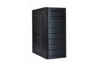 Eurocase ML X403 EVO MLX403B00EVO EUROCASE skříň ML X403 EVO, black, USB 3.0, 2x audio, bez zdroje