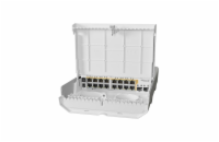 MikroTik CRS318-16P-2S+OUT MikroTik netPower 16P 256 MB RAM, 800 MHz, 16x Gbit LAN PoE, 2x SFP+, L5