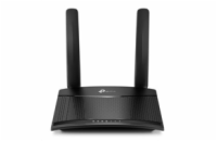 TP-Link TL-MR100 WiFi4 router (N300, 4G LTE, 2,4GHz, 1x100Mb/s LAN, 1x100Mb/s LAN/WAN, 1xmicroSIM)