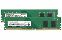 TRANSCEND DIMM DDR4 16GB (Kit of 2) 2666MHz 1Rx16 1Gx16 CL19 1.2V
