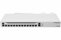 MikroTik Cloud Core Router, CCR2004-1G-12S+2XS, 1700MHz CPU, 4GB RAM, 1xLAN, 12x SFP+, 2x SFP28, vč. L6 licence