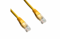 DATACOM Patch kabel UTP CAT5E 1m žlutý