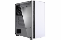 Zalman skříň R2 White / Middle tower / ATX / 1x120mm RGB fan / USB 3.0 / USB 2.0 / tvrzené sklo