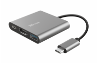 TRUST adaptér DALYX, 3-in-1, USB-C