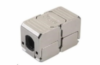 Solarix Spojka CAT6A STP SXSPJ-6A-STP-BK-SA