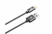 ALIGATOR PREMIUM 2A kabel, Lightning 50cm, černý